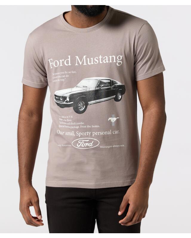 T-shirt Ford homme, gris (KiK Ford T-Shirt (grau)) — KiK, produit allemand authentique au Maroc