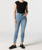Jeans High-waist jeansblau