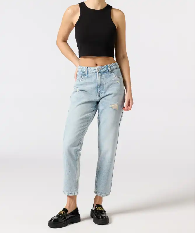 Jeans Destroyed-Effekte