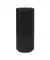 Keramikvase Zylinder schwarz