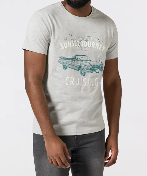 T-Shirt mit Frontprint