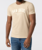 T-Shirt mit Frontprint naturfarben