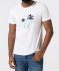 T-Shirt mit Frontprint weiß