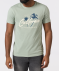 T-Shirt mit Frontprint hellgrün