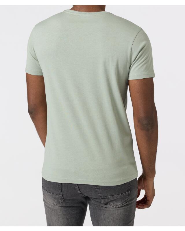 تيشيرت بطبعة أمامية للرجال، أخضر فاتح (KiK T-Shirt mit Frontprint (hellgrün)) — KiK, منتج ألماني أصلي في المغرب