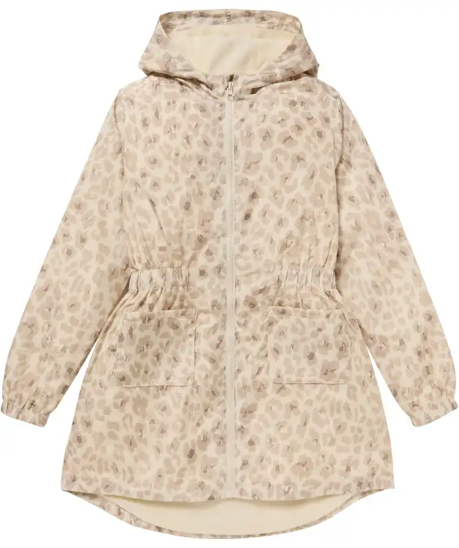 Parka s leopardím potiskem