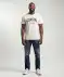 T-Shirt mit stylischem Print offwhite