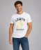 T-Shirt mit Zitronenmotiv weiß
