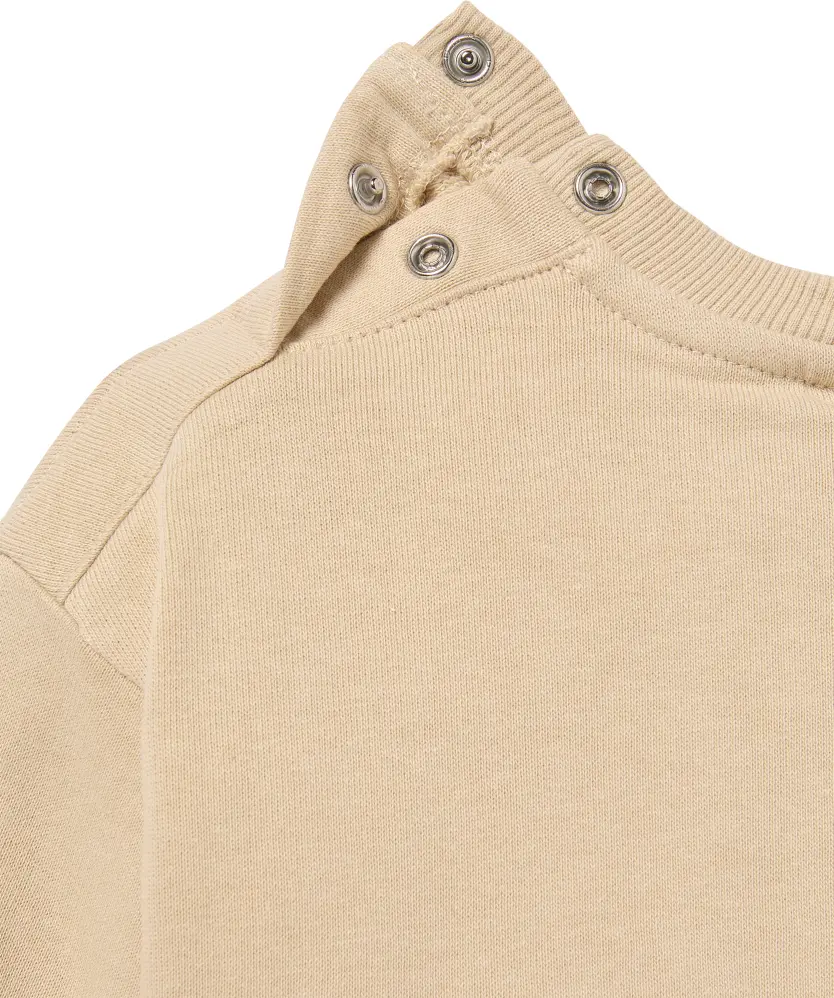 Popcorn sweater voor Jongens, naturel