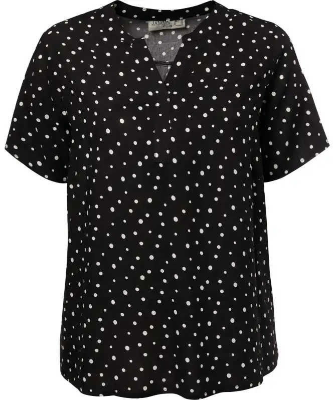 Blouse met stippen
