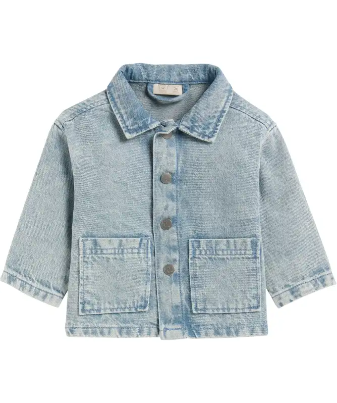 Jeanshemd mit Kragen