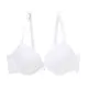 Weißer Bügel-BH