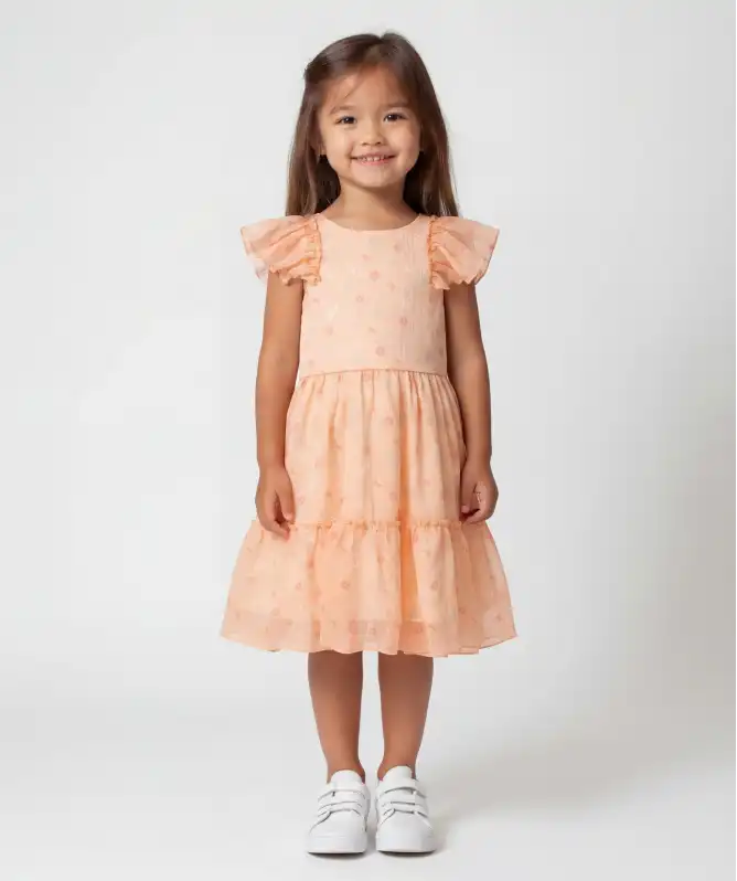 Hübsches Chiffonkleid