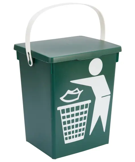 Mülltonne mit Deckel