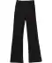 Sport-Leggings Bootcut schwarz