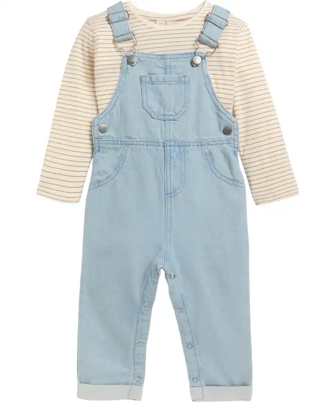 Langarmshirt + Latzhose