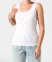 Tanktop mit Herzen weiß