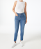 Jeansy z wysokim stanem niebieski jeans