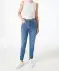 Jeans high-waist denimblauw