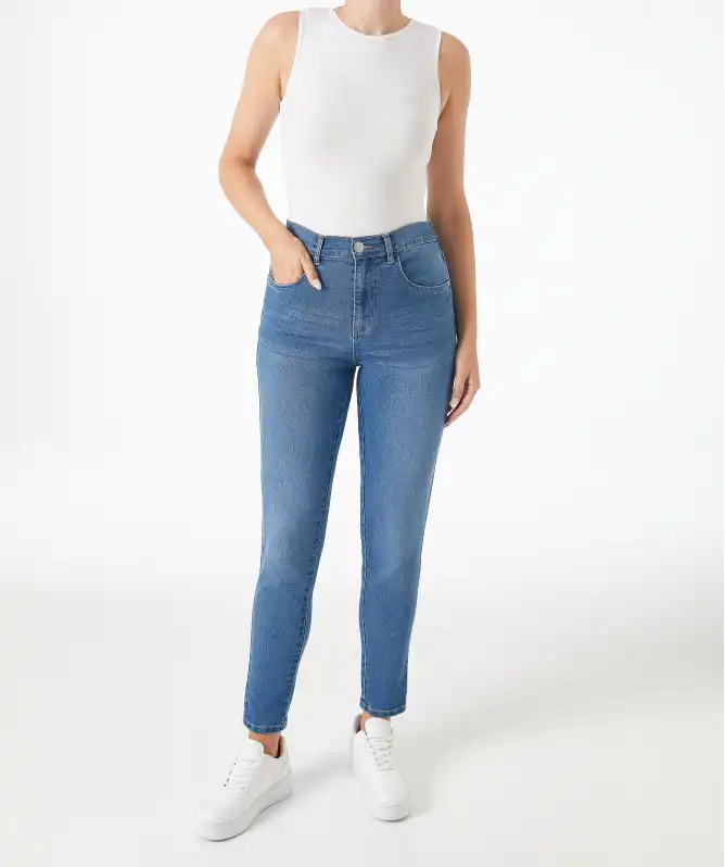 Jeans high-waist