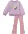 Bluza + legginsy jasnoliliowy