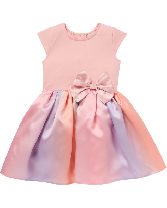فستان بفيونكة للبنات، وردي فاتح (KiK Kleid mit Schleife (hellrosa)) — KiK, منتج ألماني أصلي في المغرب