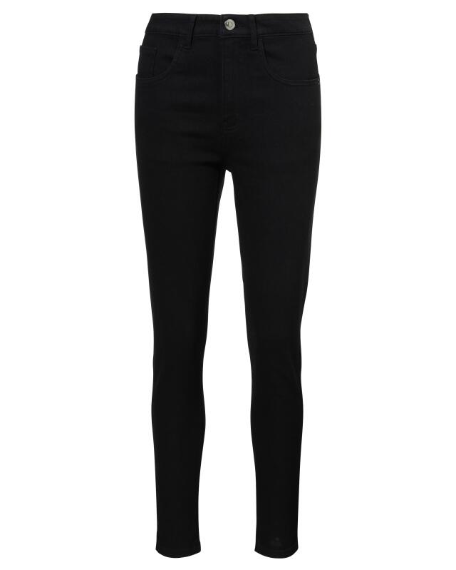 Jean taille haute femme, noir (KiK Jeans High-waist (schwarz)) — KiK, produit allemand authentique au Maroc