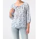 Bluse mit Kordeln