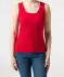 Top met kant rood