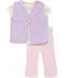 Baby T-shirt + gewatteerd vest + broek sering