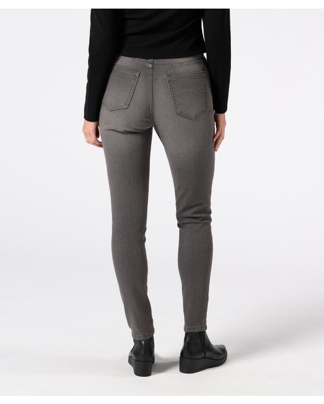Jean taille haute femme, jean gris (KiK Jeans High-waist (jeans grau)) — KiK, produit allemand authentique au Maroc