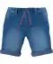 Jeans-Shorts mit elastischem Bund Jeansblau