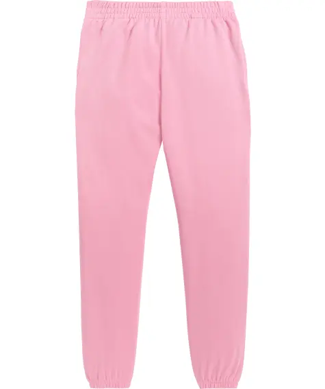 Rosafarbene Jogginghose