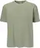 T-shirt met textuur mintgroen