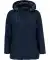 Softshell jas met capuchon donkerblauw