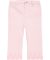 Baby jeans met wijde pijpen lichtroze