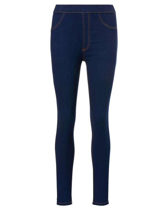 Jeggings femme, jean foncé (KiK Dunkelblaue Jeggings (jeansblau dunkel)) — KiK, produit allemand authentique au Maroc