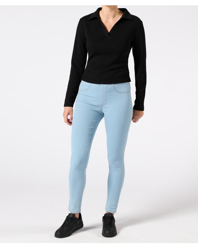 Jeggings femme, jean clair (KiK Helle Jeggings (jeansblau hell)) — KiK, produit allemand authentique au Maroc