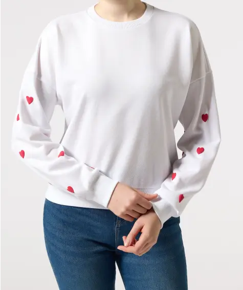 Sweatshirt Herzen