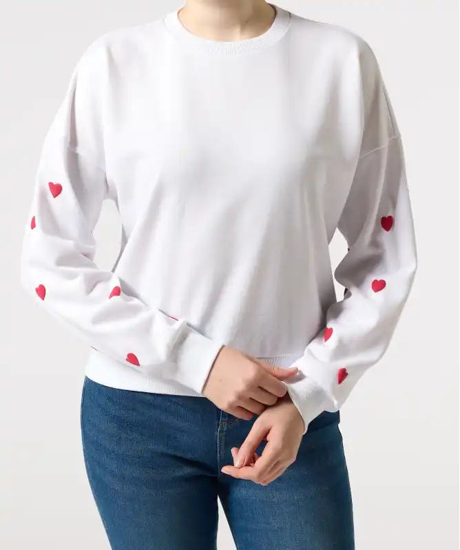 Sweatshirt Herzen