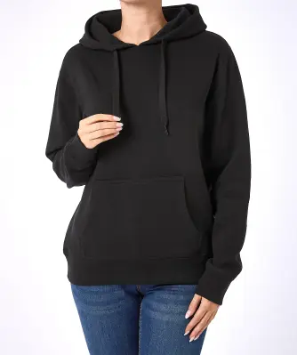 Schwarzes Sweatshirt