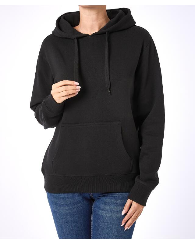 Sweatshirt for women, black (KiK Schwarzes Sweatshirt (schwarz)) — KiK, authentic German product in Morocco