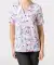 Bluse Blumenmuster Blumendruck