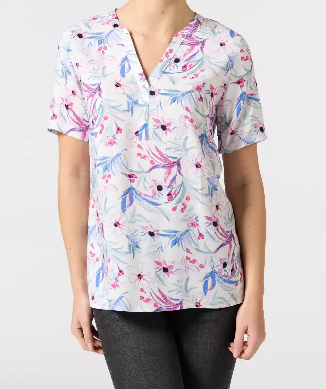 Blouse bloemenpatroon