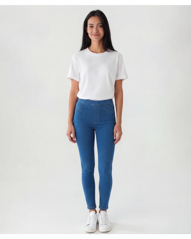 Jeggings femme, bleu jean (KiK Jeggings (jeansblau)) — KiK, produit allemand authentique au Maroc