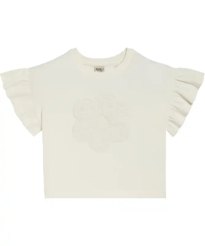 Kinder T-shirt met bloemmotief
