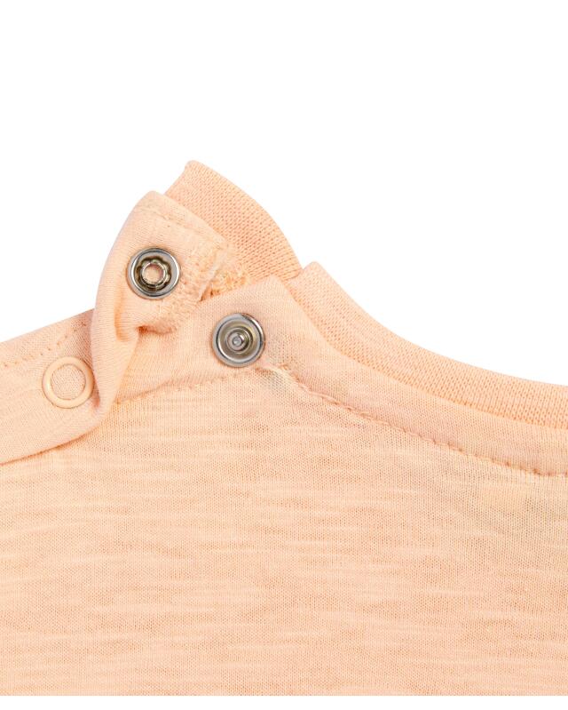 T-shirt à motif petit cheval bébé fille, abricot (KiK T-Shirt Pferdchen (apricot)) — KiK, produit allemand authentique au Maroc