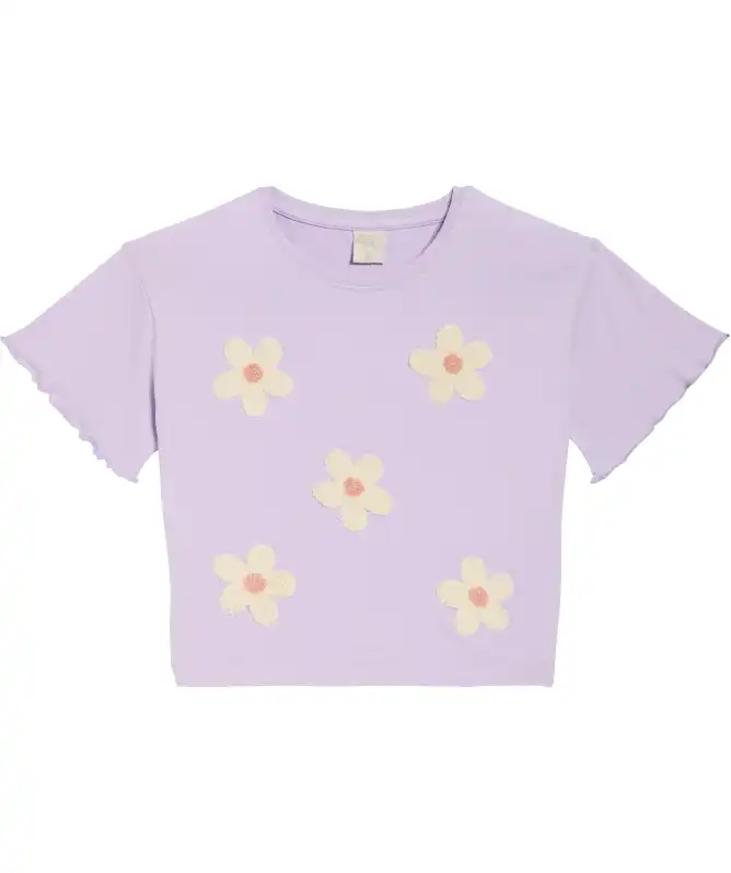 T-Shirt mit Blumen