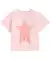 Kinder T-shirt met ster lichtroze