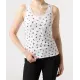 Tanktop met bloemen